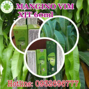 Mangino vim 60ml - Dung dịch kháng khuẩn