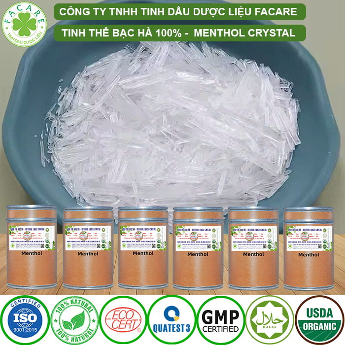 Những Ứng Dụng Mới Nhất Của Tinh Thể Menthol Crystal